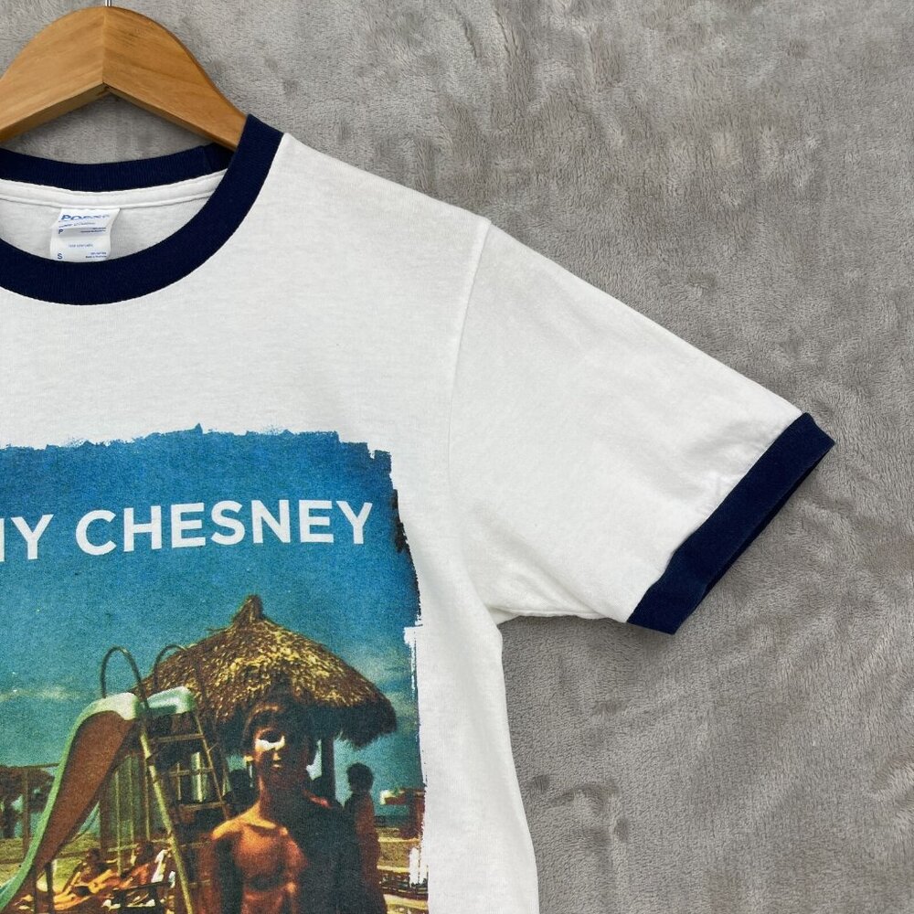 Kenny Chesney Daytona Beach, FL 1981 Double Sided Ringer Tee Shirt - Picture 3 of 9